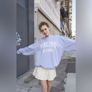 John Galt Malibu California Crew Neck Sweatshirt